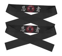 LABRIMP 2 Stück pack Japanische Kochstirnbänder aus Polyester Atmungsaktiv und Leicht Anzuziehen für Kochzubehör und Sporttraining Wie Yoga