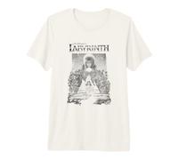 Labryinth Classic Movie Poster Vintage 80's Fantasy Movie Premium T-Shirt