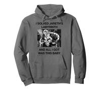 Labyrinth I Solved Jareth's Labyrinth Funny Meme Movie Pullover Hoodie