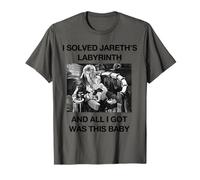 Labyrinth I Solved Jareth's Labyrinth Funny Meme Movie T-Shirt
