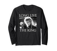 Labyrinth Long Live the King Jareth Photo Retro Fantasy Langarmshirt