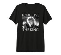Labyrinth Long Live the King Jareth Photo Retro Fantasy Premium T-Shirt