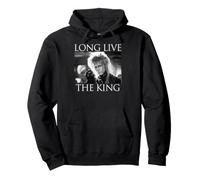 Labyrinth Long Live the King Jareth Photo Retro Fantasy Pullover Hoodie