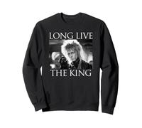 Labyrinth Long Live the King Jareth Photo Retro Fantasy Sweatshirt