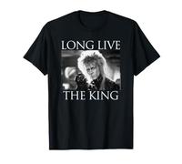 Labyrinth Long Live the King Jareth Photo Retro Fantasy T-Shirt