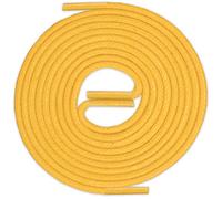 LACCICO Finest Waxed Laces® Durchmesser 2 mm Runde Dünne Elegante Gewachste Schnürsenkel Farbe:Gelb Länge:120 cm