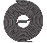 LACCICO Finest Waxed Laces® Durchmesser 2 mm Runde Dünne Elegante Gewachste Schnürsenkel Farbe:Grau Länge:75 cm