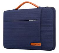 Lacdo 360° Rundumschutz Laptop Tasche Schutzhülle für 15.6 Zoll Lenovo V15/IdeaPad, Huawei MateBook D 15, 15.6 Zoll ASUS Vivobook Pro/ZenBook Pro, Acer Aspire 15, HP Envy 15, Dell Inspiron 15, Blau