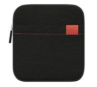 Lacdo Externer CD DVD USB Laufwerk Festplattentasche Schutzhülle für HP F6V97AA#ABB/Asus U9M U7M / LG GP57ES40 / Dell Slim DW316 / Apple SuperDrive Brenner Stoßfest Wasserdicht Tragetasche, Schwarz