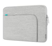 Lacdo Laptop Tasche Schutz Hülle für 16 Zoll Neu MacBook Pro M5 Pro/Max A3428 A3429 2026, M4/M3/M2/M1 A3403 A3186 A2991 A2780 A2485 A2141 2024-2019, 15 Zoll Surface Laptop 7th/6/5/4/3 Bag, Grau
