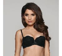 Lace - Trägerloser BH 70E schwarz