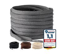 LaceHype 2 Paar - Ovale Schnürsenkel reißfeste Schuhbänder LC6 Ersatz Shoelaces aus Polyester für Sneakers, Sportschuhe, Laufschuhe, Turnschuhe