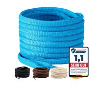 LaceHype 2 Paar - Ovale Schnürsenkel reißfeste Schuhbänder LC6 Ersatz Shoelaces aus Polyester für Sneakers, Sportschuhe, Laufschuhe, Turnschuhe
