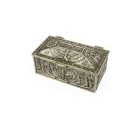 lachineuse - Set Göttin Isis mit Flügeln“ - Stahl - Ägyptische Dekoration | 9 x 5 x 4,2 cm - Box für Schmuck, Schlüssel, Uhren - Deko-Geschenkidee Schatulle - Kleine Aufbewahrungsbox im Pharaonen-Stil