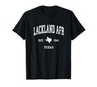Lackland AFB Texas TX Sportdesign im Vintage-Stil T-Shirt