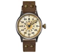 Laco Fliegeruhr Original Graz Erbstück Made in Germany - 42 mm Ø hochwertige Handaufzugsuhr - Baumuster B - Einzigartige Qualität. Herausragende Verarbeitung - Wasserdicht - seit 1925