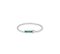 Lacoste 2040337 Herren-Armband Spelt Silberfarben