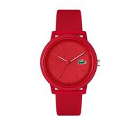 Lacoste 2011444 Herren-Armbanduhr, Lacoste.12.12-Kollektion, schwarzes Armband aus Silikon/Kautschuk