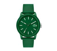Lacoste 2011444 Herren-Armbanduhr, Lacoste.12.12-Kollektion, schwarzes Armband aus Silikon/Kautschuk