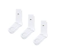 Lacoste Basic Crocodile Socken weiß/grün (3er-Pack) - 43-46