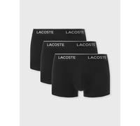 Lacoste 3-pack Stretch Cotton Trunks Black Größe: S | Unterhosen Outlet | Herren | Schwarz