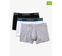 Lacoste Trunk Black/white-silver Chine Größe: S | Unterhosen Outlet | Herren | Schwarz