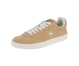 Lacoste 47SFA0096 Baseshot 124 2 SFA - Damen Schuhe Sneaker - BW7-Lt.Brw-O.Wht für Damen, braun, Größe 37 EU