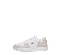 Lacoste Schnürhalbschuh 48SFA0043-1Y9 Leder und Synthetik Weiß-Kombi Damen Größe 42