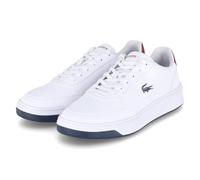 Lacoste Herren-Sneaker MENs COURT PRO SNEAKERS Weiß-Blau-Rot
