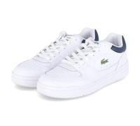 Lacoste 50SMA0130-407 Schnürhalbschuh Leder & Textil Herren in weiß - Gr. 44,5