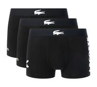 Herren Boxershorts Lacoste Stretch Cotton 3P - black/black/black - Schwarz (XL)