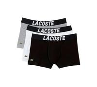 Lacoste Court Boxershorts schwarz weiß grau (3 Einheiten) - S
