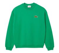 Lacoste - "Accent" Sweatshirt für Herren/Damen Unisex Fleece lose Passform (Grün) S