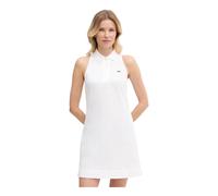Lacoste - Ärmelloses Piqué Polokleid - - Dresses - Damen - Weiß - S