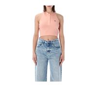 Lacoste - Ärmelloses Piqué-Poloshirt - - Tops - Damen - Orange - XS