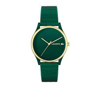 Lacoste Analog Quarzuhr für Damen Kollektion CROCODELLE mit Grünes Silikonarmband - 2001247
