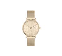 Lacoste Analog Quarzuhr für Damen Kollektion Crocorigin mit Mesh-Edelstahlarmband