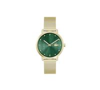 Lacoste Analog Quarzuhr für Damen Kollektion Crocorigin mit Mesh-Edelstahlarmband