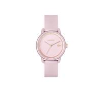 Lacoste Analog Quarzuhr für Damen Kollektion Lacoste.12.12 GO mit Pinkes Silikonarmband - 2001289