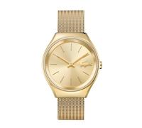 Lacoste Analog Quarzuhr für Damen mit Gelbgoldfarbenes Edelstahlarmband - 2000952