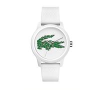 Lacoste Analog Quarzuhr für Damen mit Weisses Silikonarmband - 2001097