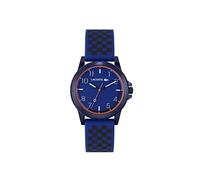 Lacoste Analog Quarzuhr Unisex für Jungen mit Silikonarmband
