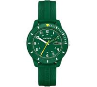 Lacoste Analog Quarzuhr für Kinder Kollektion Mini Tennis mit Grünes Silikonarmband - 2030055