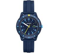 Lacoste Analog Quarzuhr für Kinder Kollektion Mini Tennis mit Marinblaues Silikonarmband - 2030053