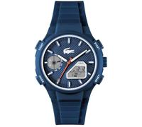 Lacoste Analoge-Digitale Multifunktions-Quarzuhr für Herren Kollektion LC33 mit Blaues Silikonarmband - 2011370