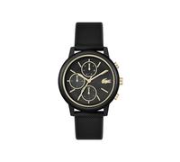 Lacoste Analoge Multifunktions-Quarzuhr für Herren Kollektion Lacoste.12.12 Move mit Silikonarmband in Marineblau, Grün oder Schwarz