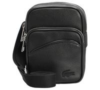 Lacoste Angy Umhängetasche Leder 14 cm schwarz