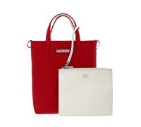 LACOSTE Anna Seasonal Vertical Shopping Bag Rouge 240 Sabler