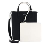 LACOSTE Anna Vertical Shopping Bag Noir Farine