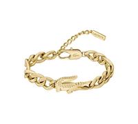 Lacoste Gliederarmband Für Männer und Frauen Kollektion CROCODILE aus Edelstahl mit einem Charm in Form eines Krokodils - Erhältlich aus Gold oder Silber